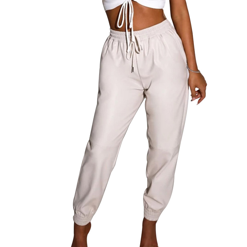 Title 5, Fashion Elastic Waist All-match Casual Harem Pants