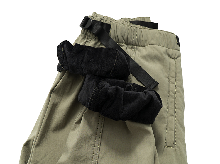 Outdoor Fabric Plush Thickened Casual Pants