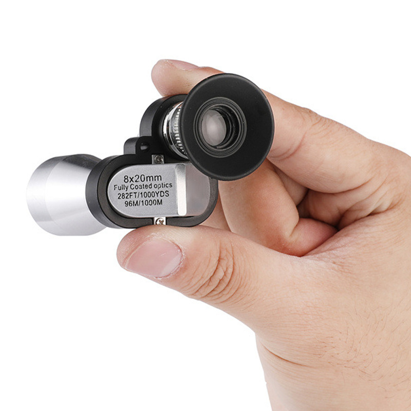 Hd Night Vision Mini Portable Metal Telescope Monocular - Image 7
