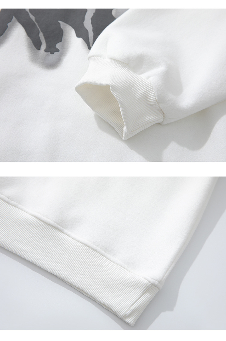 Fashion Street Fashion Men's Printed Loose Sweater