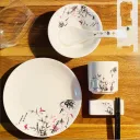 Four Piece Set Bamboo