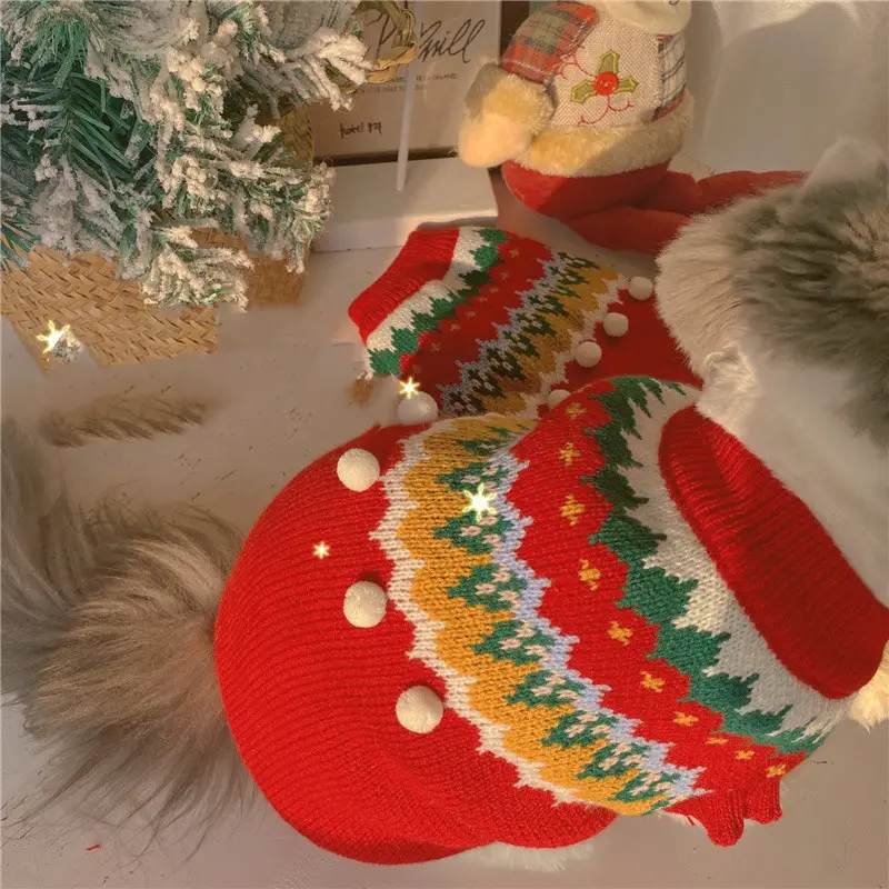 Cat Christmas Clothes Are Festive And Warm