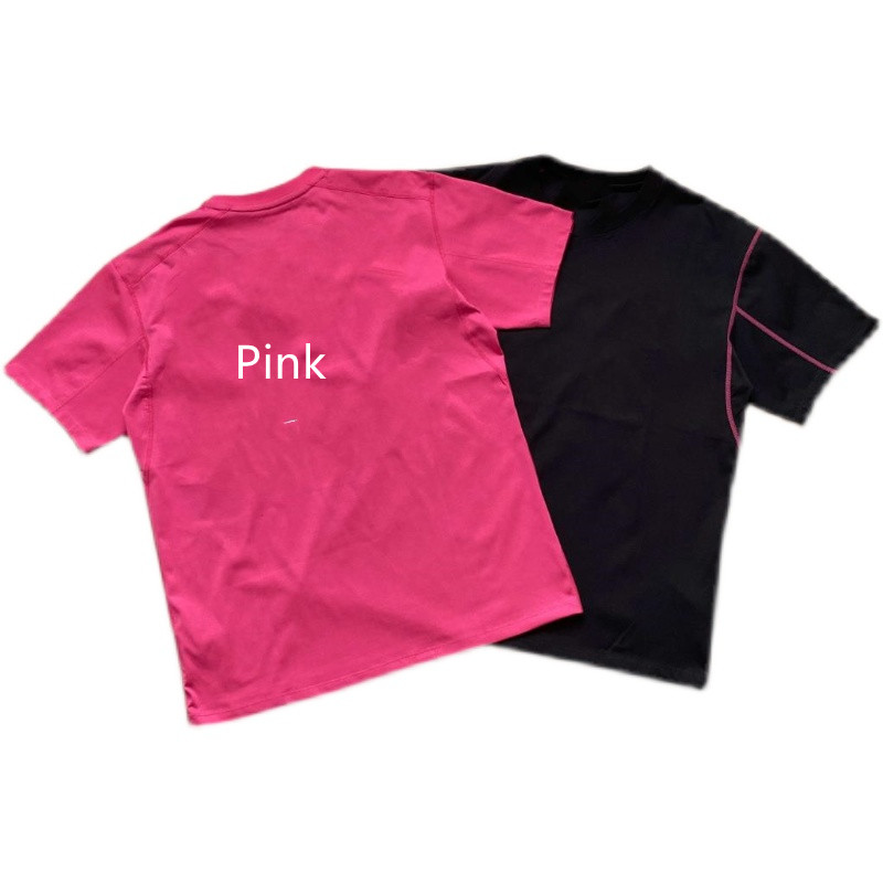 Men's And Women's Fashion Versatile Loose Short-sleeved