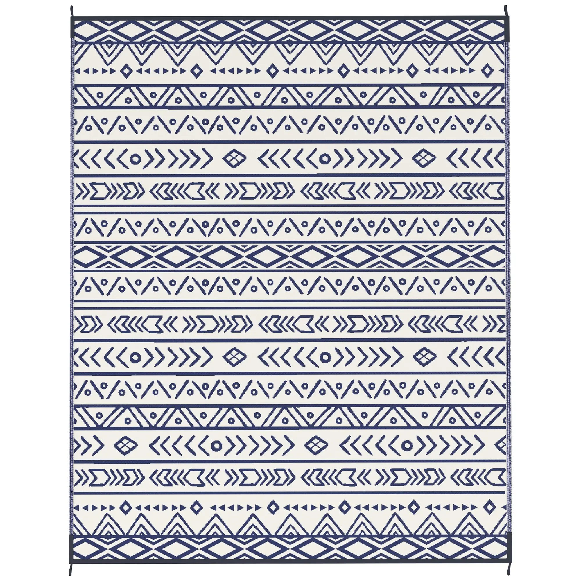 Reversible Outdoor Rug, Waterproof Plastic Straw