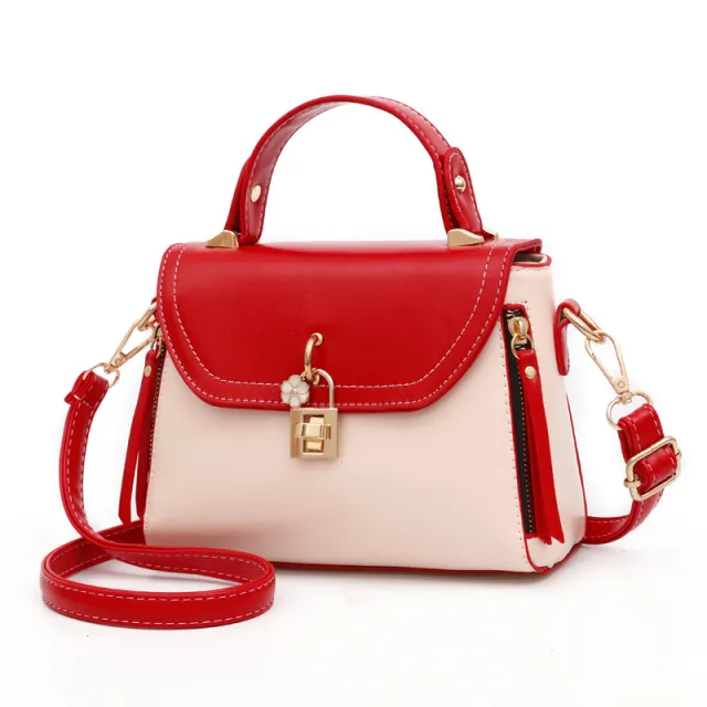 Simple And Versatile Retro Pu Leather Crossbody Bag White - Shop at LoveMi
