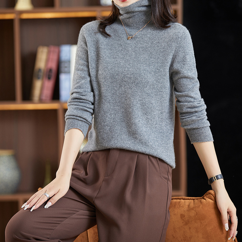 Women's Fashion Turtleneck Slim Fit Bottoming Shirt