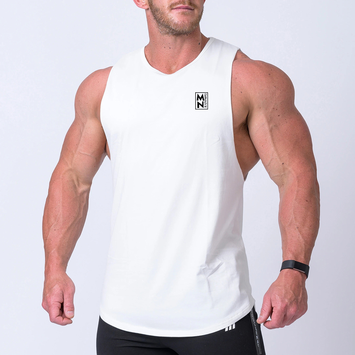 White FITNESS VEST EQUIPMENT TRAINING