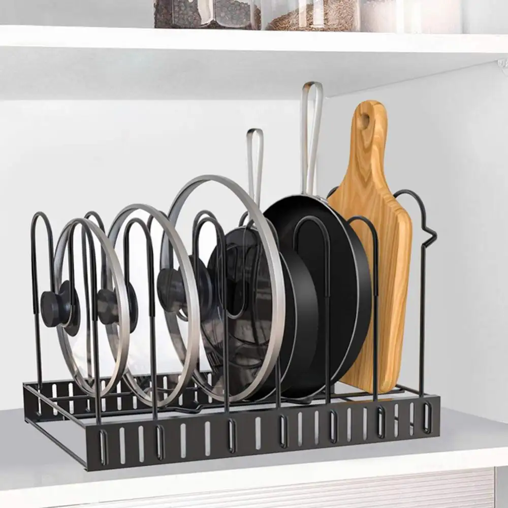 8 Tiers Iron Storage Racks Kitchen Organizer Shelf Holder