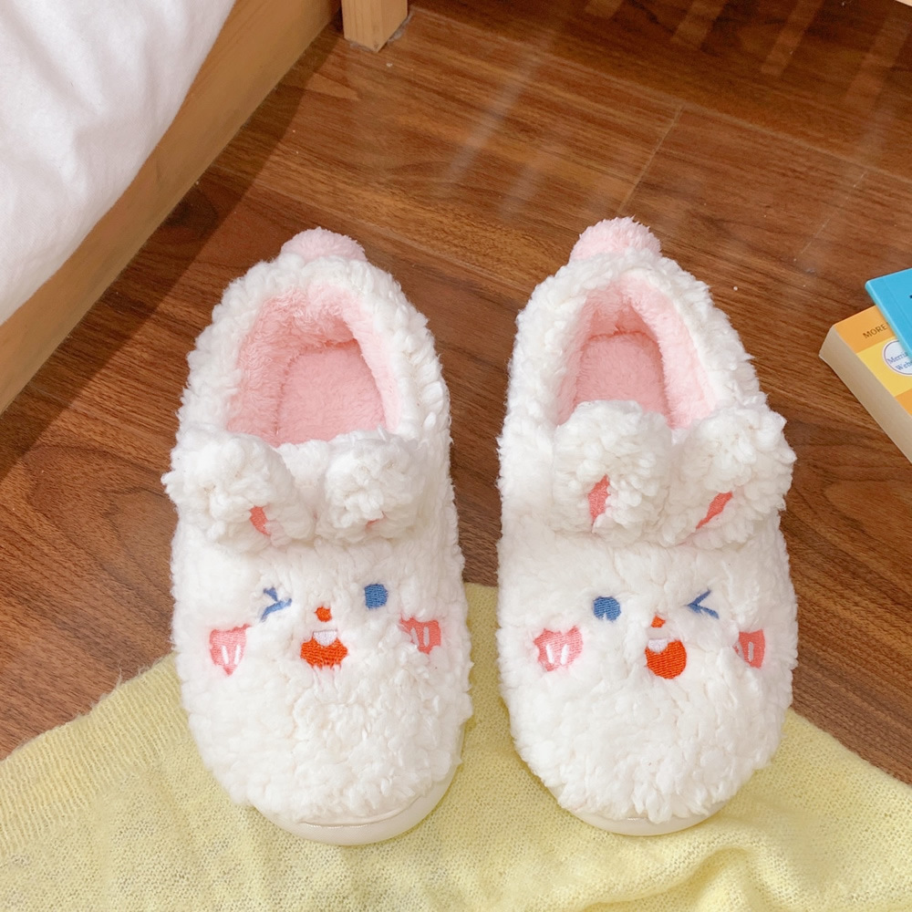 Rabbit cotton shoes