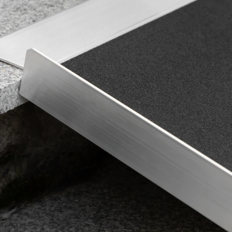 Skidproof Portable Wheelchair Ramp For Home, Steps, Doorways, Carpeted Foldable Handicap Ramp, Threshold Ramp