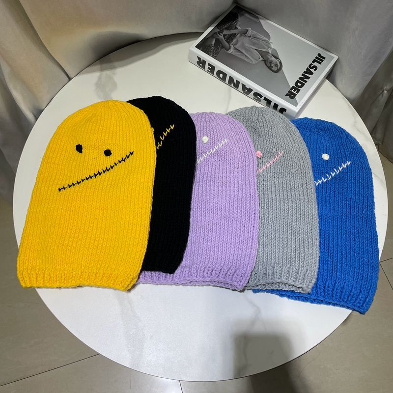 Cute Warm Ear Protection Wool Beanie Pullover