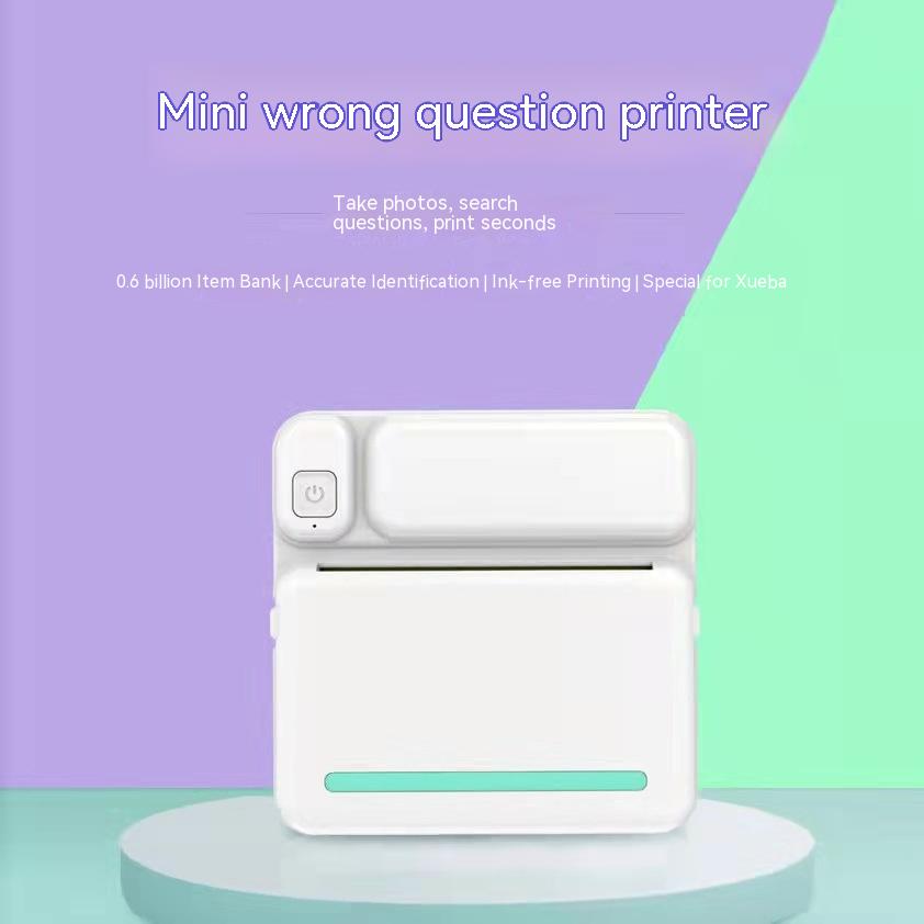 Portable Mini Bluetooth Printer - Thermosensitive Wireless Printing