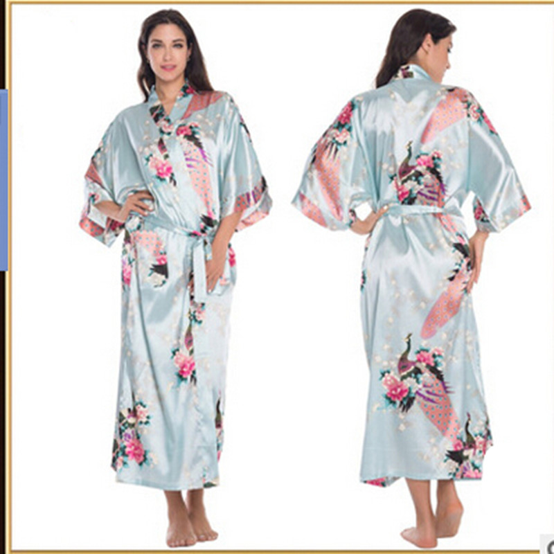 Title 2, Satin Robes for Brides Wedding Robe Sleepwear Silk