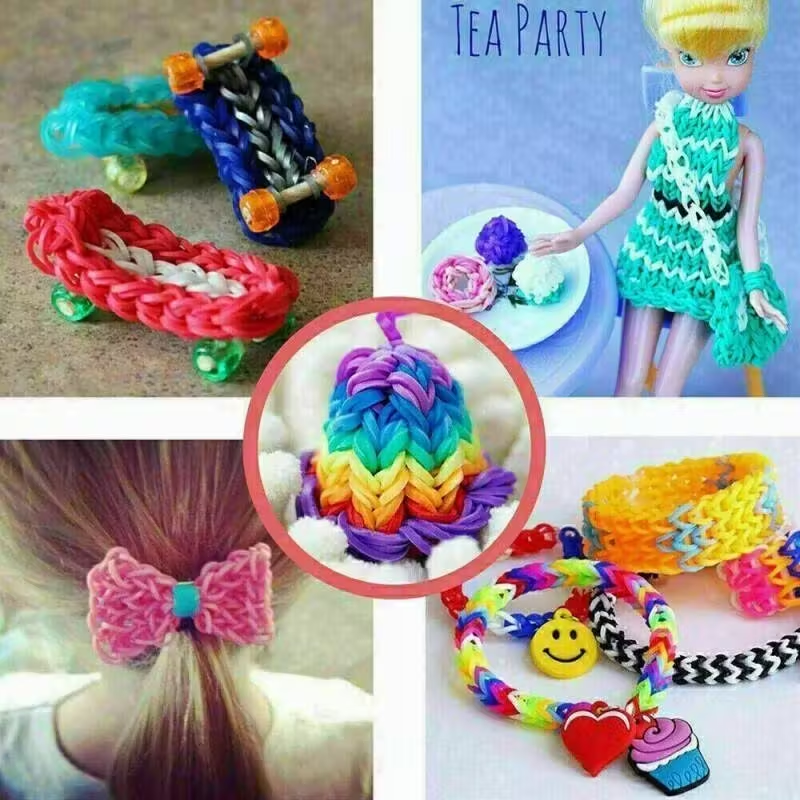 10000 Loom Bands - Kit Includes Colourful Premium Rubber Craft — image 4