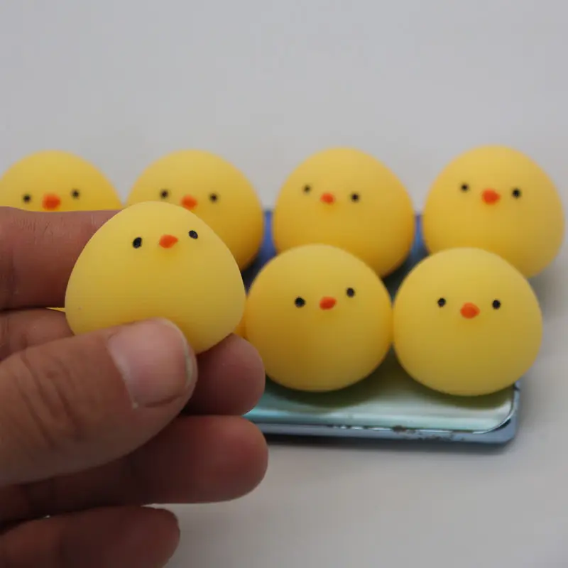 Super Cute Dumplings Squeezing Toy Fat Chicken Soup Round