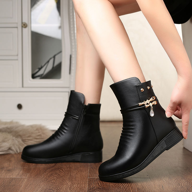 Children's Autumn And Winter Mother's Cotton Shoes Boots