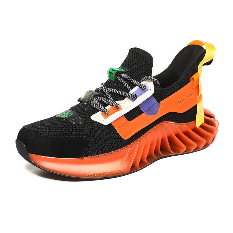 Title 8, Patchwork Color Fly Mesh Face Blade Sports Shoe...