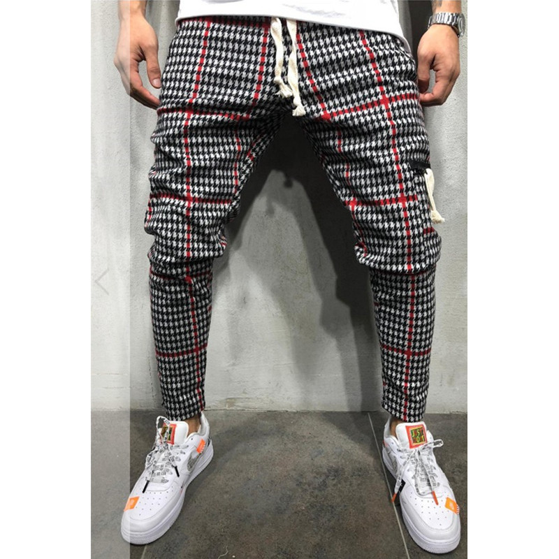 Title 6, Pantalon Sarouel Rayé Homme Hip-Hop Sweatpants....