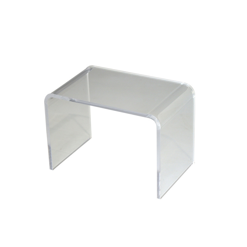 Title 8, Transparent Acrylic U-shaped Stool Low Stool Mi...