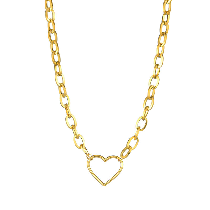European And American Personality Temperament Love Necklace