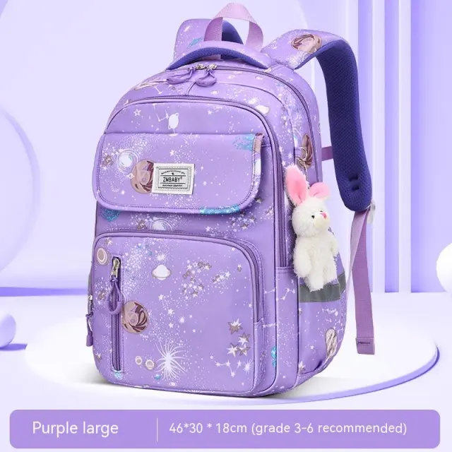 Men's And Women's Stylish And Lightweight Casual Backpack Purple - Shop at LoveMi