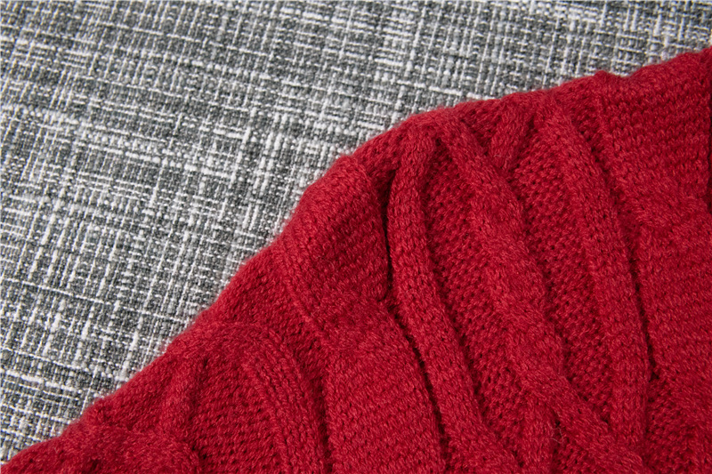 Title 15, Cross Twist Pullover Damenpullover mit V-Aussch...