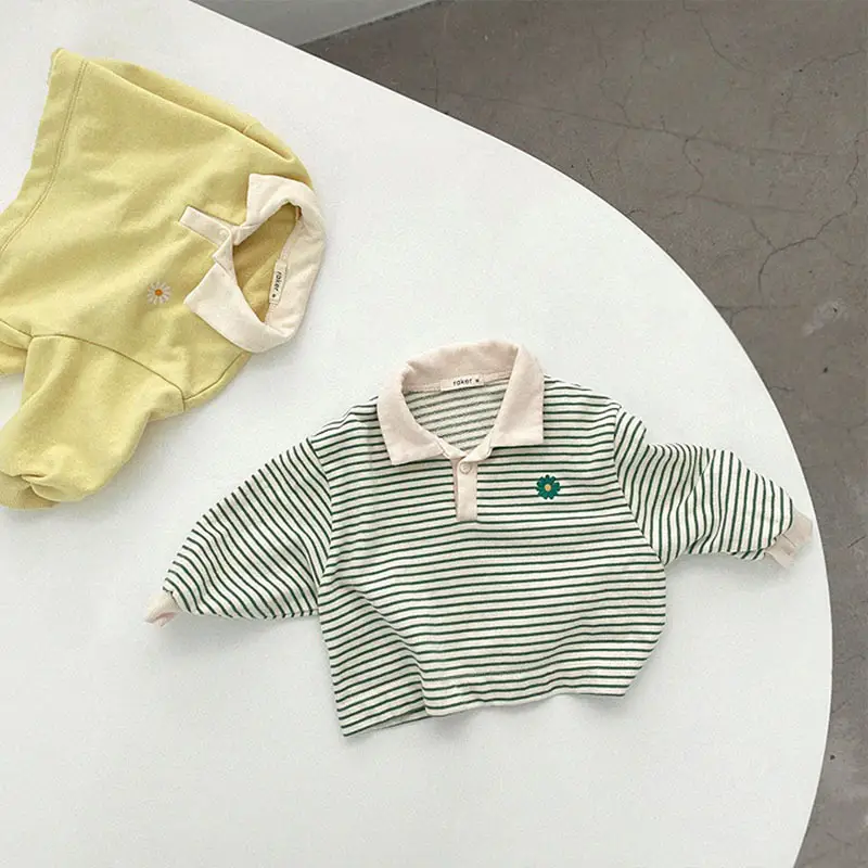 New Monochrome Striped Fashion Sweater