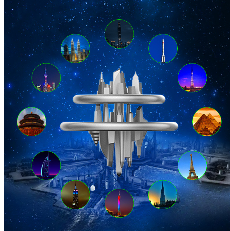 معطر جو سيارَة شمسي مع وحدة عطر مركزية