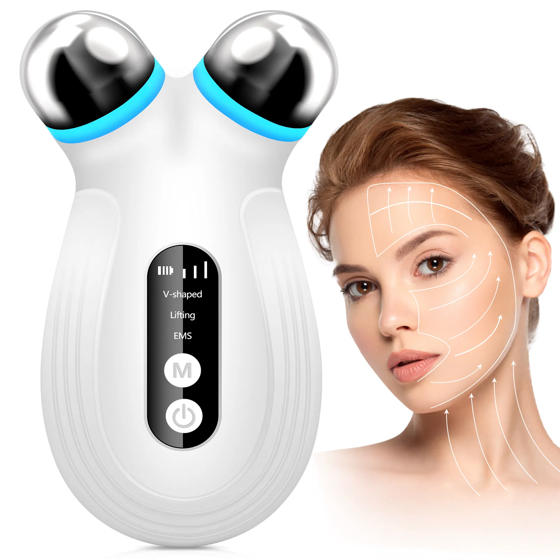 Anti Aging And Wrinkles Microcurrent Facial Device, Boost Skin Care Products Abs - Picture 7 of 7