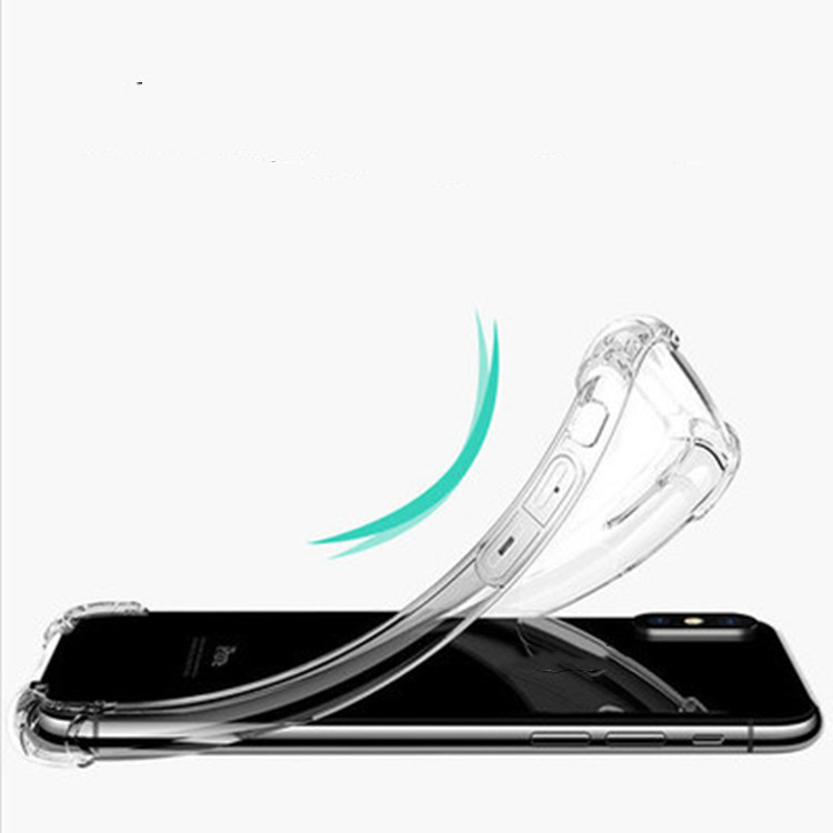 Mobile Phone Case Silicone Soft Shell Airbag Anti-fall Transparent - Image 2