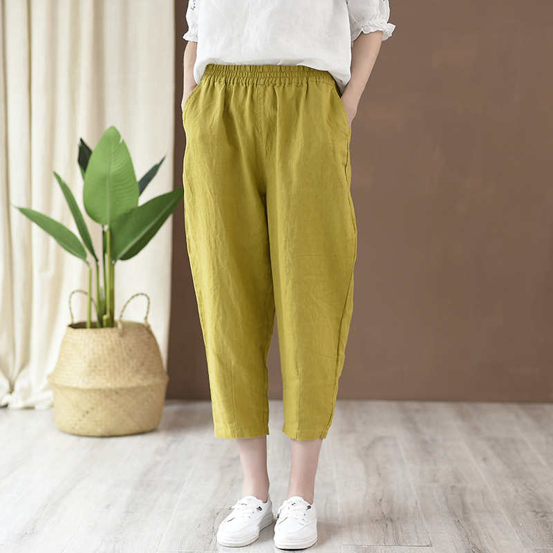 Title 10, Spring And Summer Cotton Linen Women