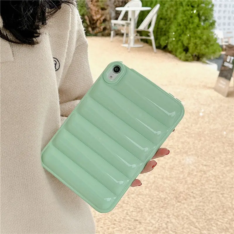 Candy Color Down Jacket Flat Cover Silicone
