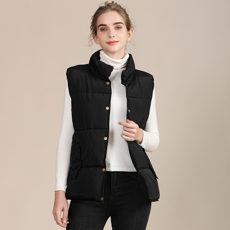 New Down Cotton Vest Female Versatile Wear