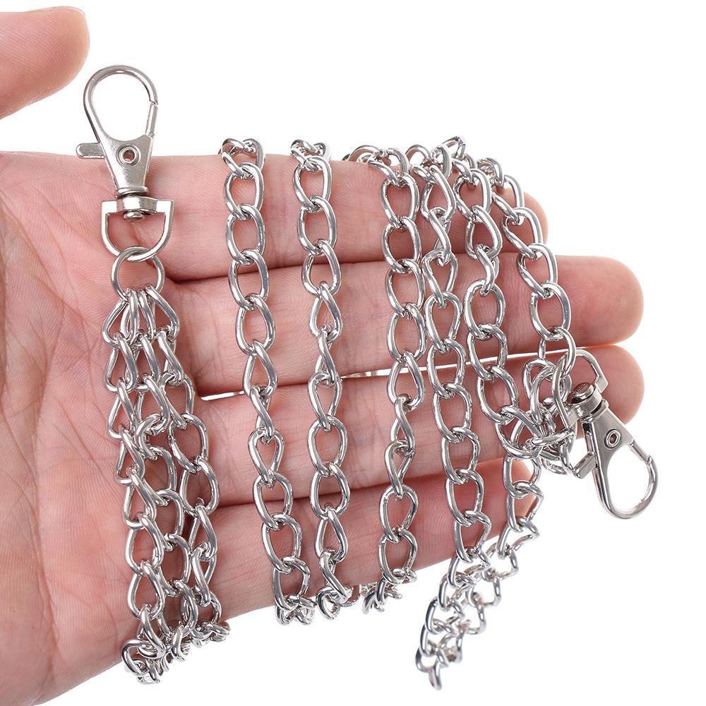 3Pcs Jeans Trousers Key Chain Rock Chains Pants Body Metal Belt Punk Unisex — image 9