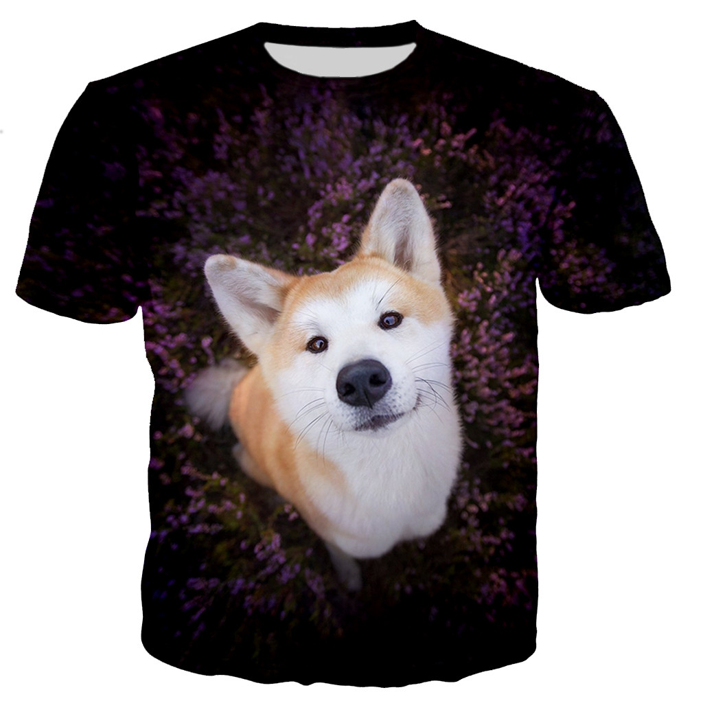 Title 9, T-shirt met korte mouwen en 3D-print voor honden