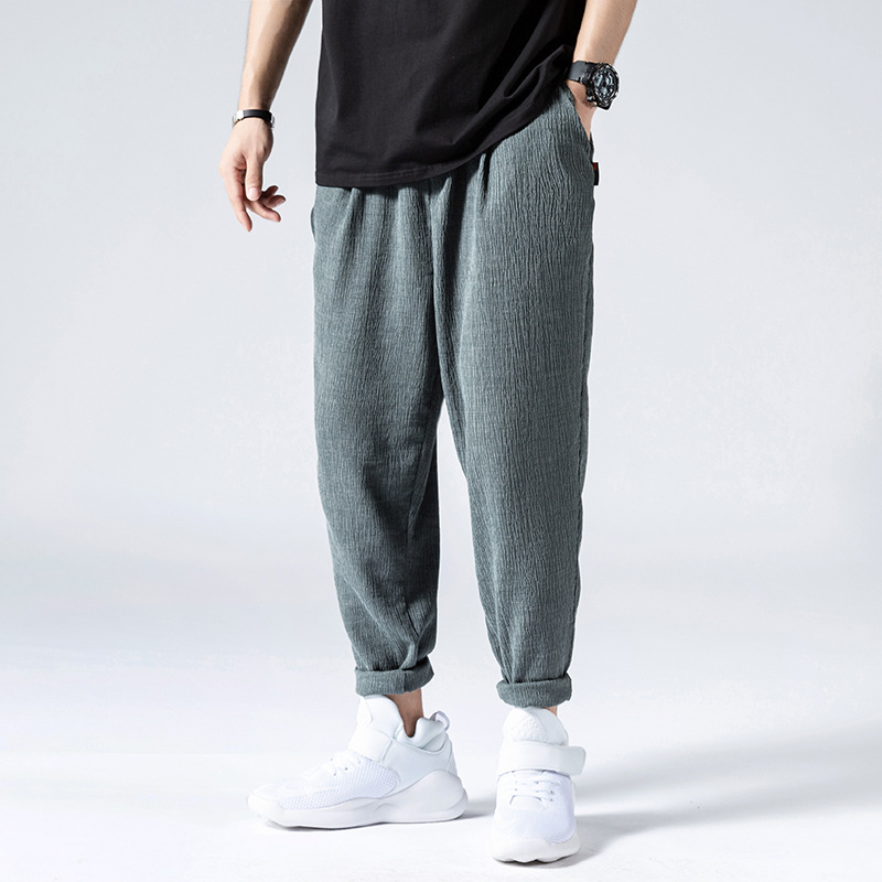 Thin Ice Tow Leg Pants In Summer