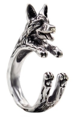 Doberman Retro Adjustable Ring