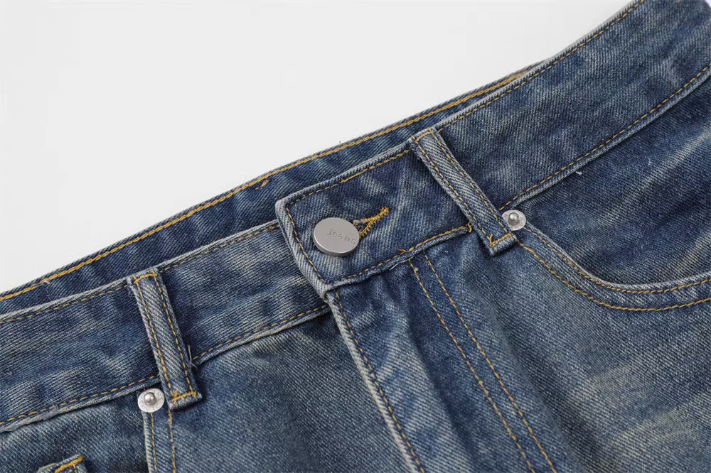 Title 4, Jeans da uomo con spacco e zip Vibe High Street...