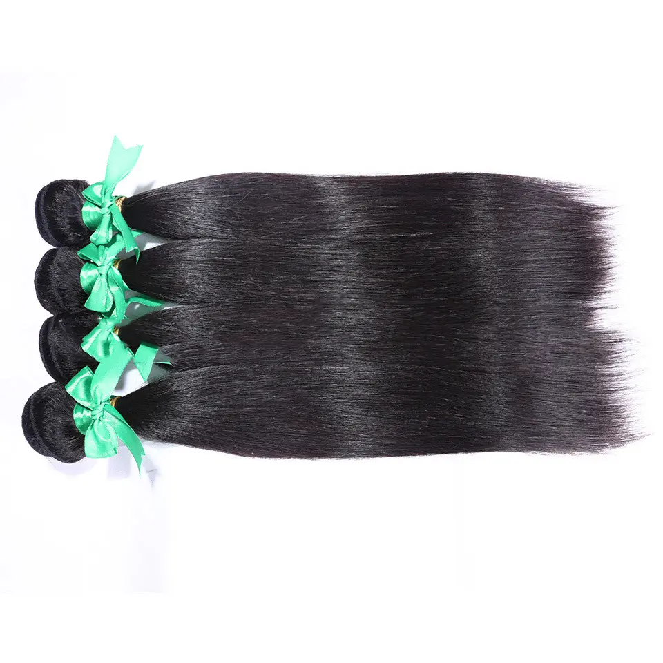 Indian Hair Straight Natural Color Real Weave