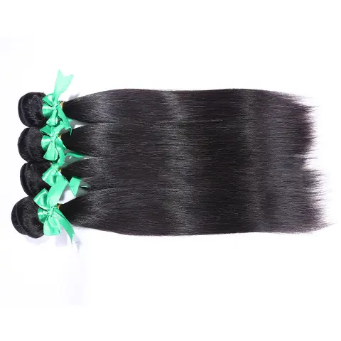 Indian Hair Straight Natural Color Real Weave