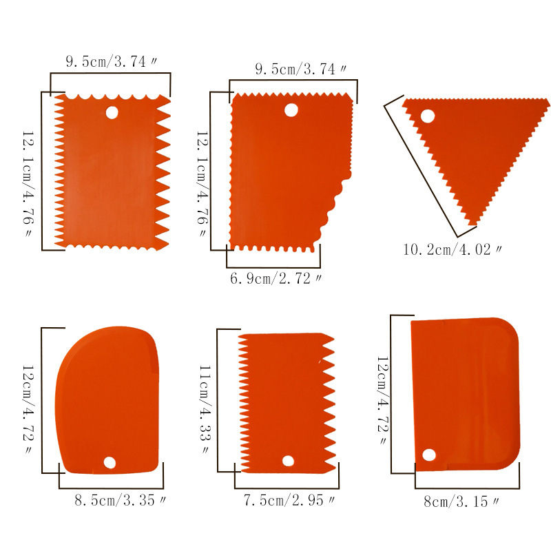 Title 1, Set od 6 plastičnih trapezoidnih, polukružnih, ...