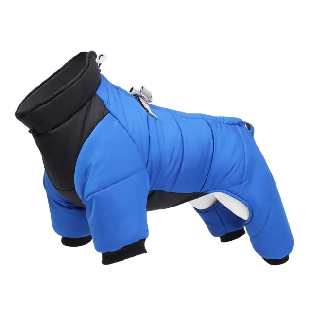 Small Medium sized Winter Thicken Dog Clothes Blue - Shop at LoveMi