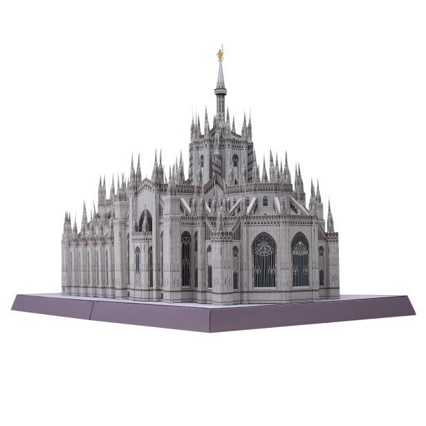 Title 1, DIY Italy Milan Cathedral Craft Paper Model 3D ...