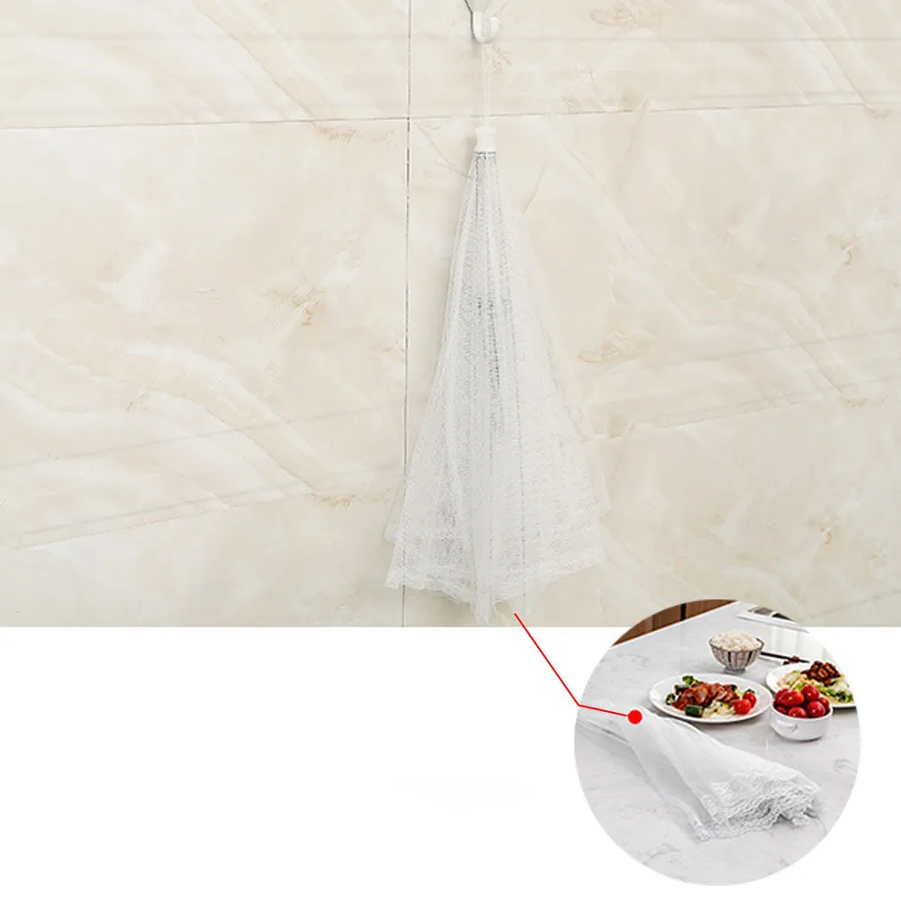 White Large Rectangular Dish Cover With Removable And Washable Mesh – image 8