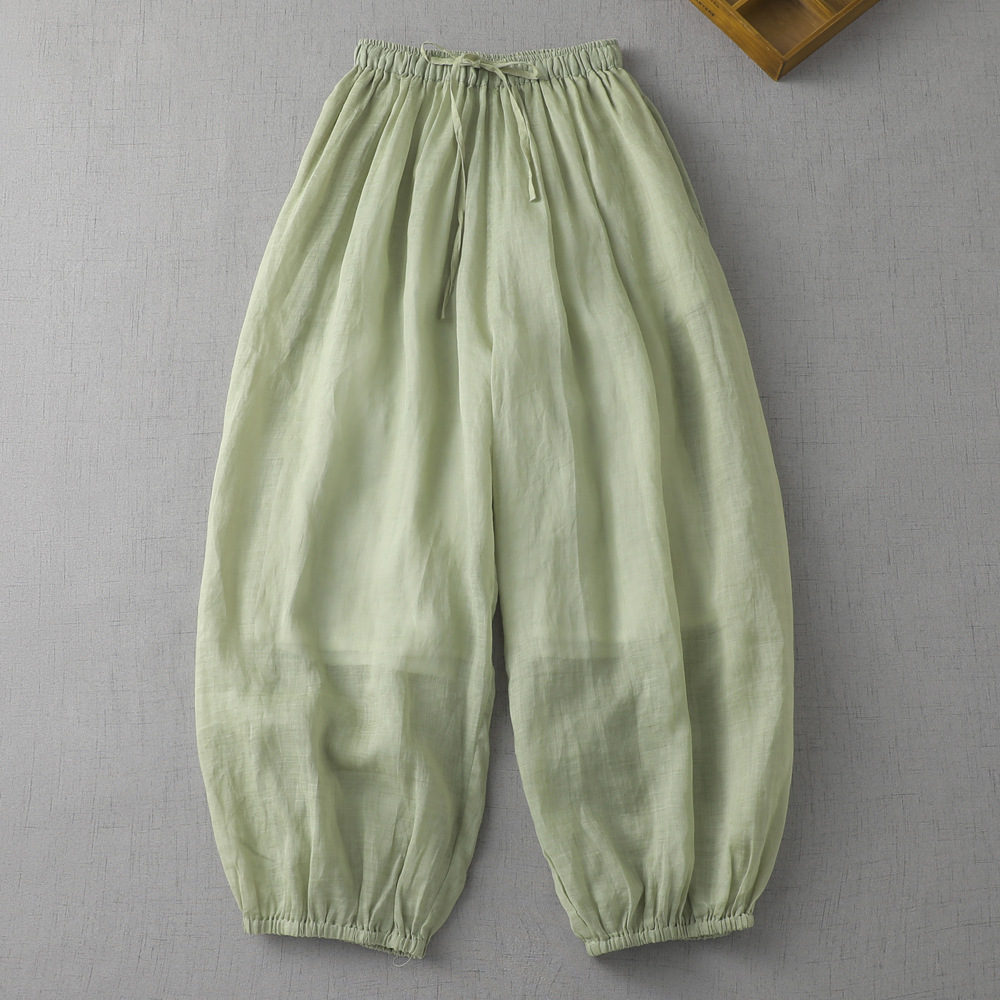 Women's Fashion Casual Elastic Waist Loose Bloomers