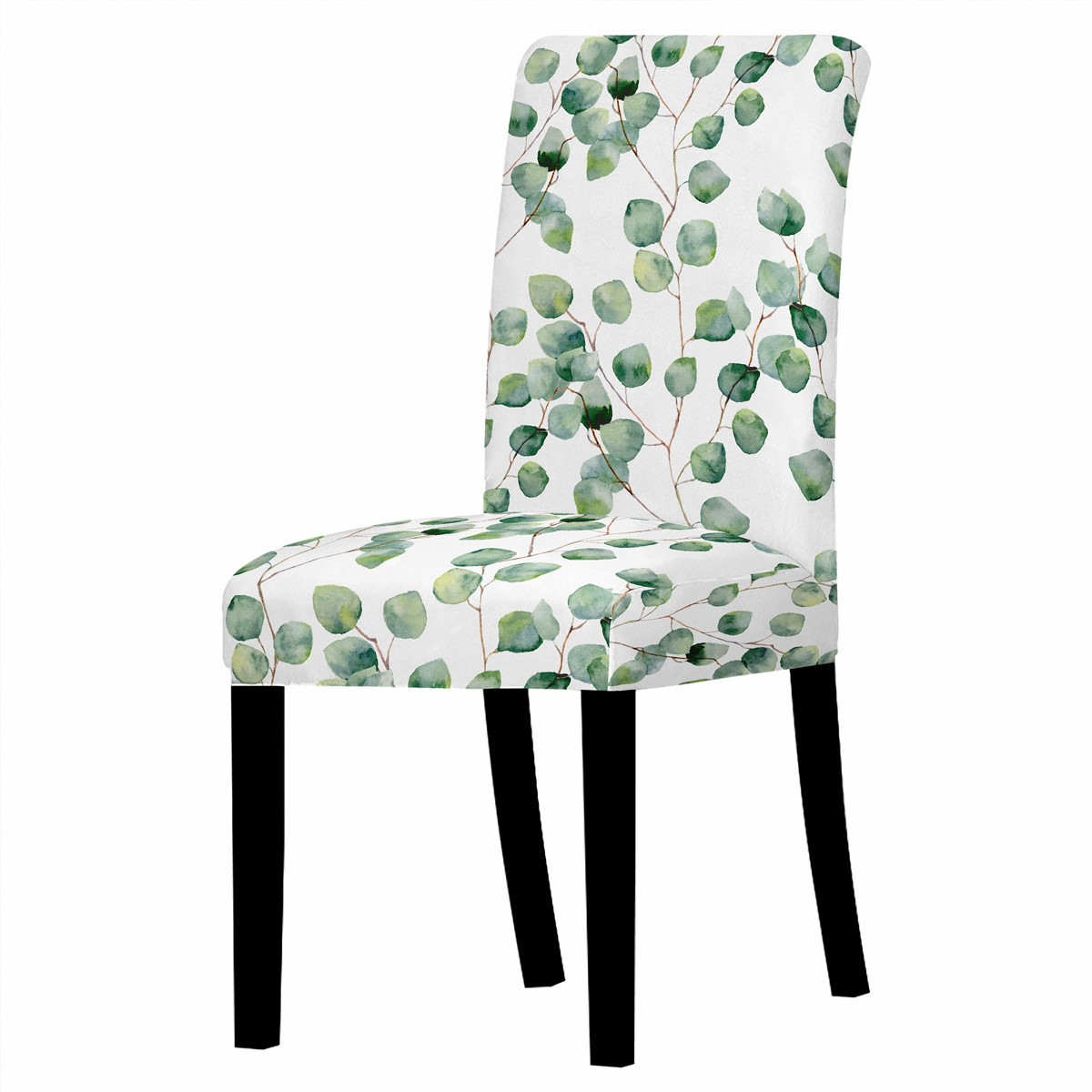 Dining Chair Covers – Dining Chair Covers Stretch Printed FEUILLAE