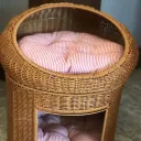 Wicker Cat Litter Brown