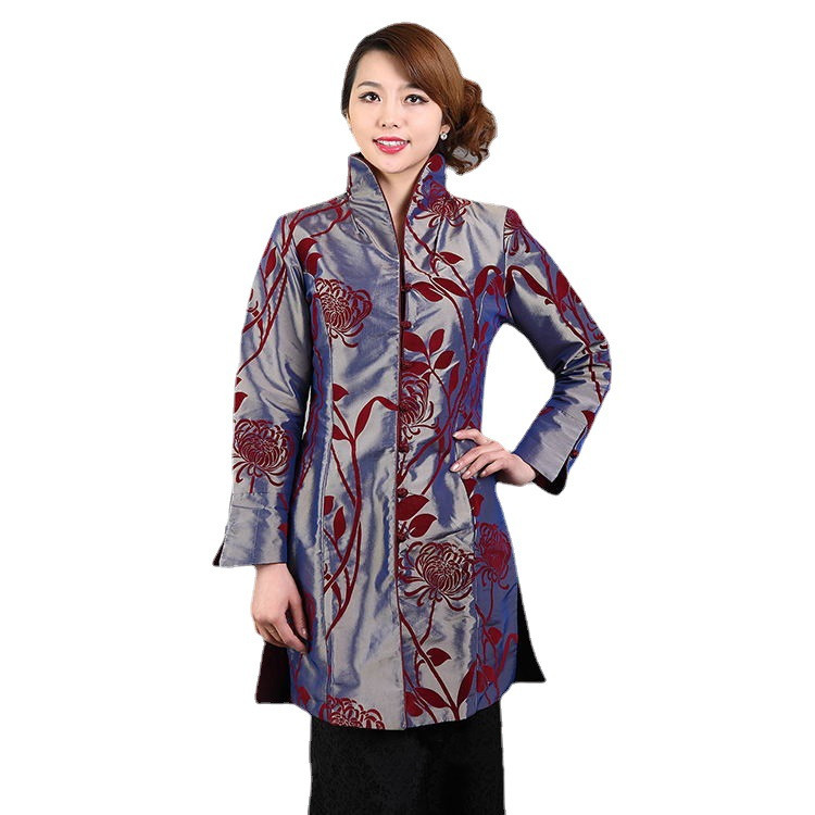 Chinese Style Tang Suit Women's Coat - Image 6
