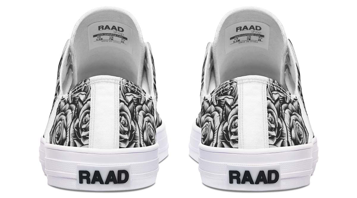 Fashion Print Couple Low-Top Canvas Shoes