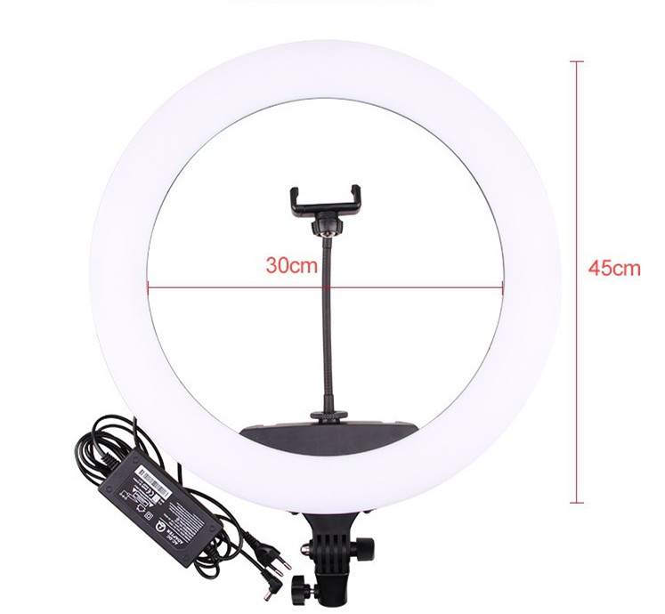 Multi-camera Live Broadcast Ring Light With 16-inch Beautifying Light - Image 2